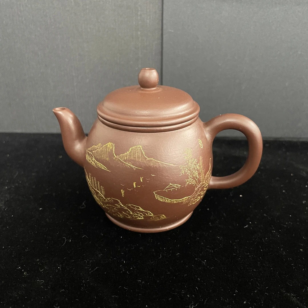 宜兴手工紫砂陶 茶壶GS3458-25