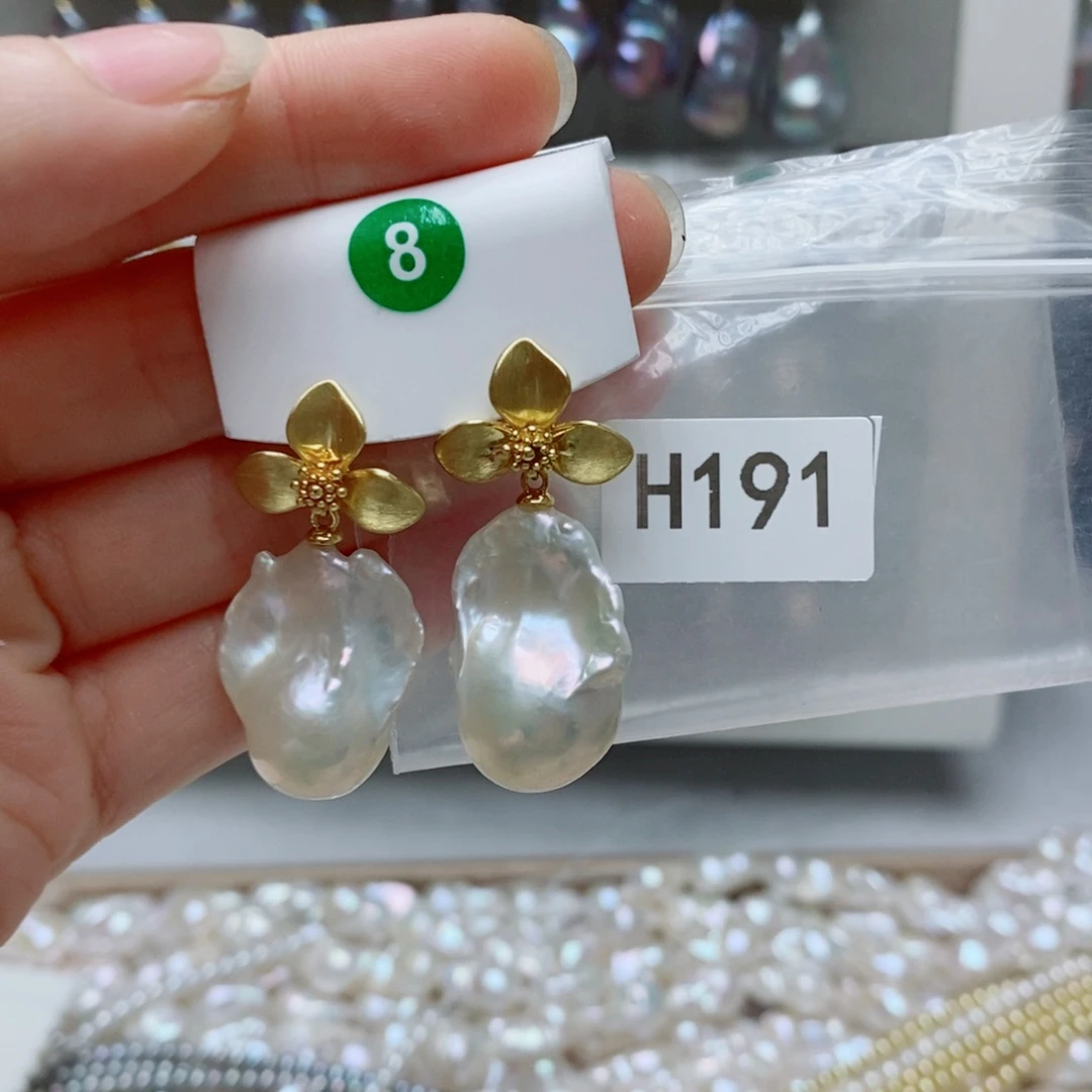 好***运银S925镶嵌其他淡水珍珠