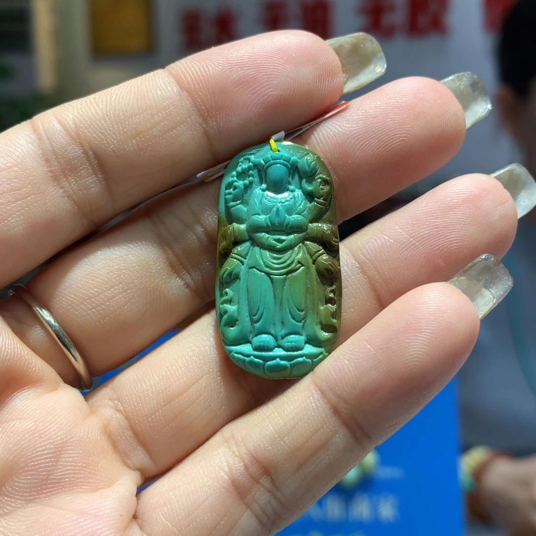 绿松石未镶嵌配饰