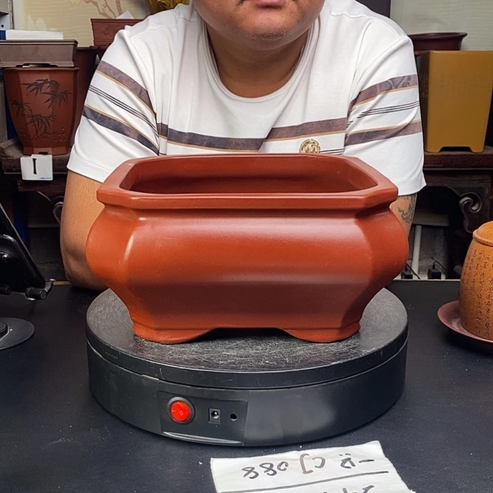 紫砂花盆货号一只CJ088