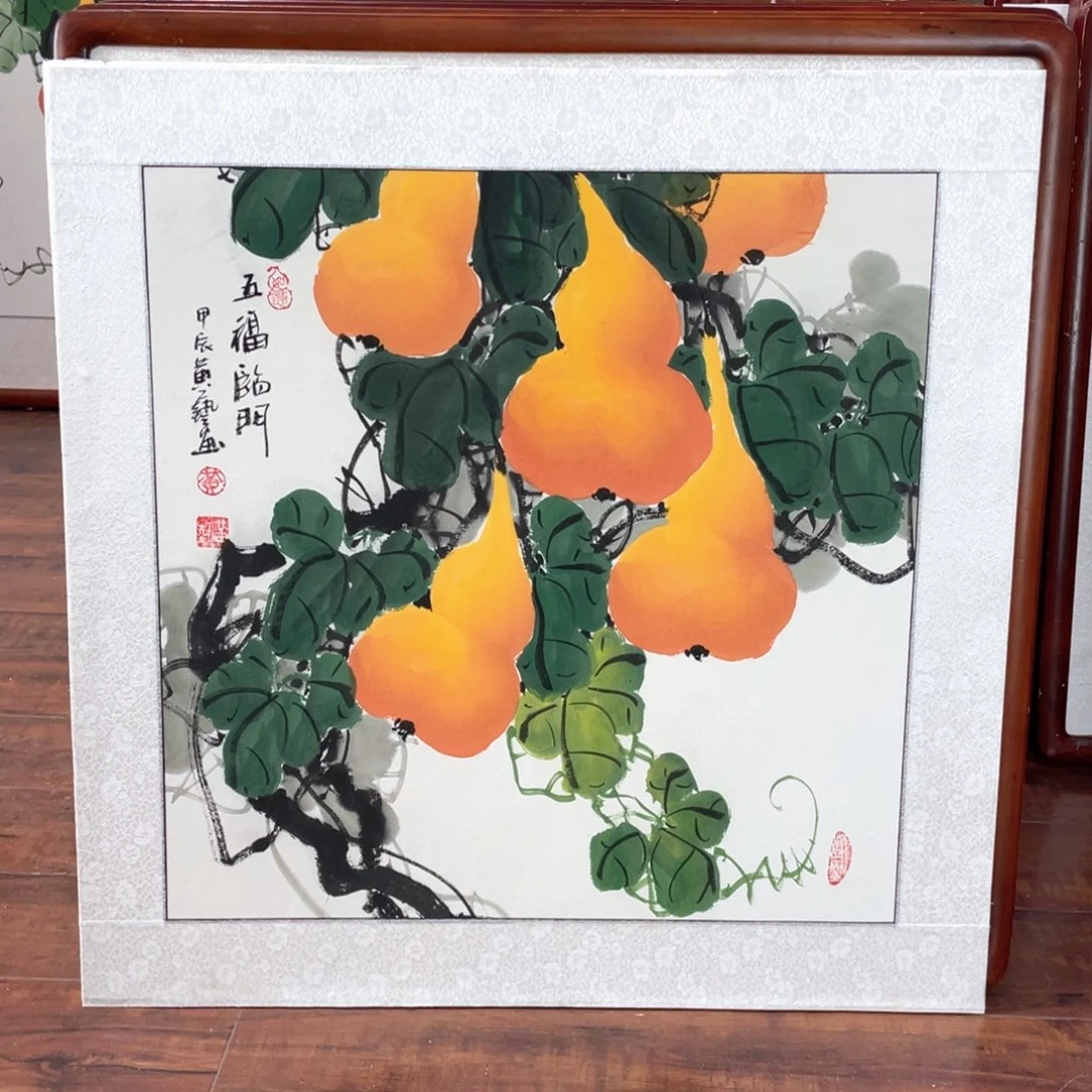 国画带框尺寸63*63厘米