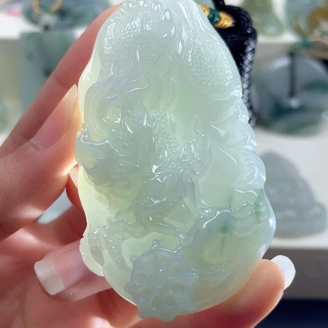 翡翠未镶嵌颈饰天然翡翠1111111