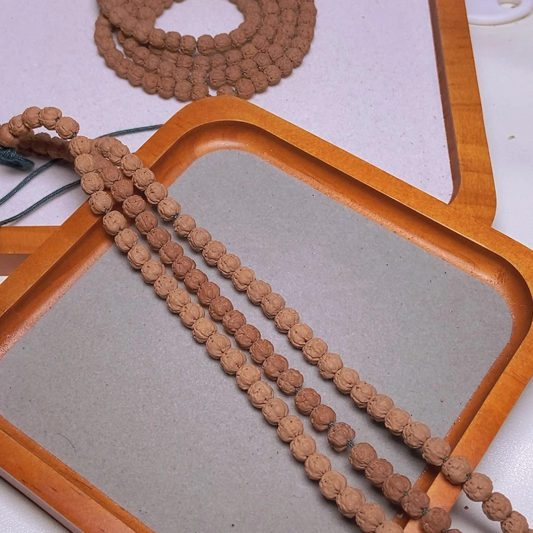 喊***爸吊坠金刚菩提原装108