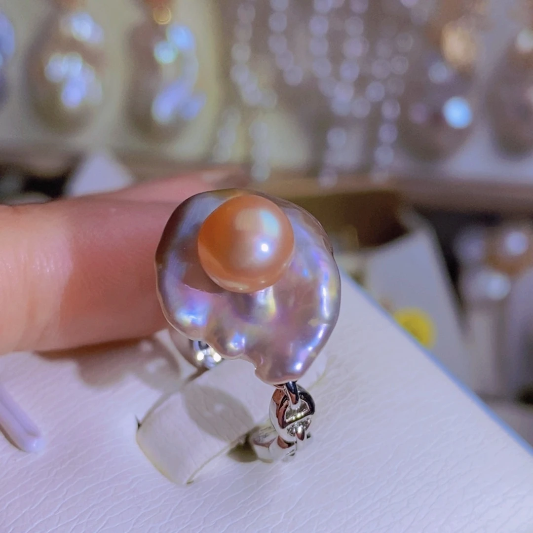 合金天然淡水珍珠淡水珍珠