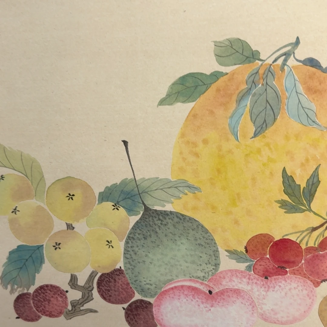 国画纯手绘山水花鸟作品