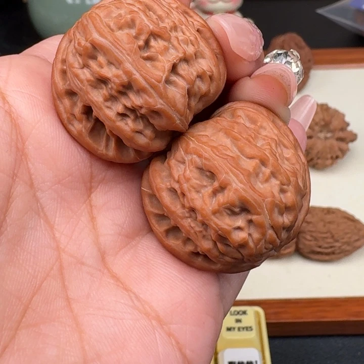 把件文玩核桃ʚ**ɞ全品球白33