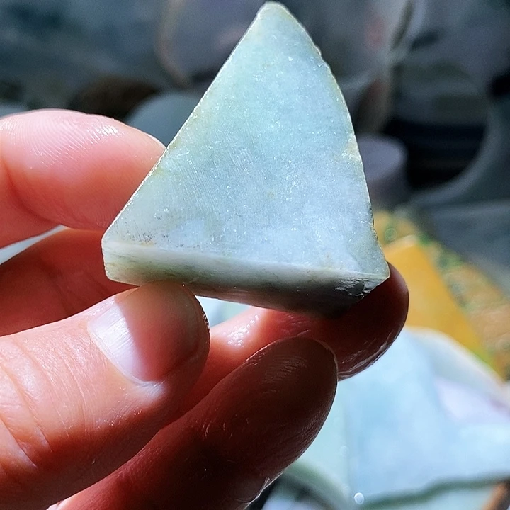 散珠翡翠边角料218
