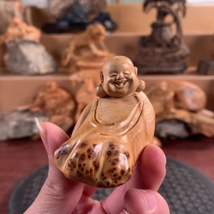 柏木（崖柏）根雕摆件