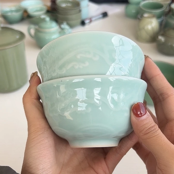 小米茶器龙泉青瓷