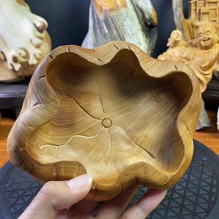 柏木（崖柏）荷叶盘