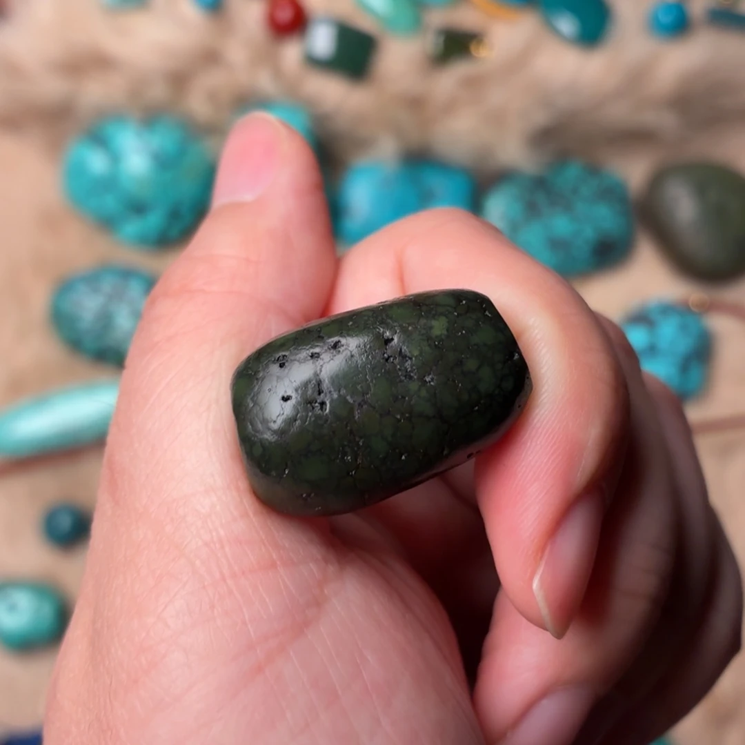 绿松石未镶嵌藏式绿松石