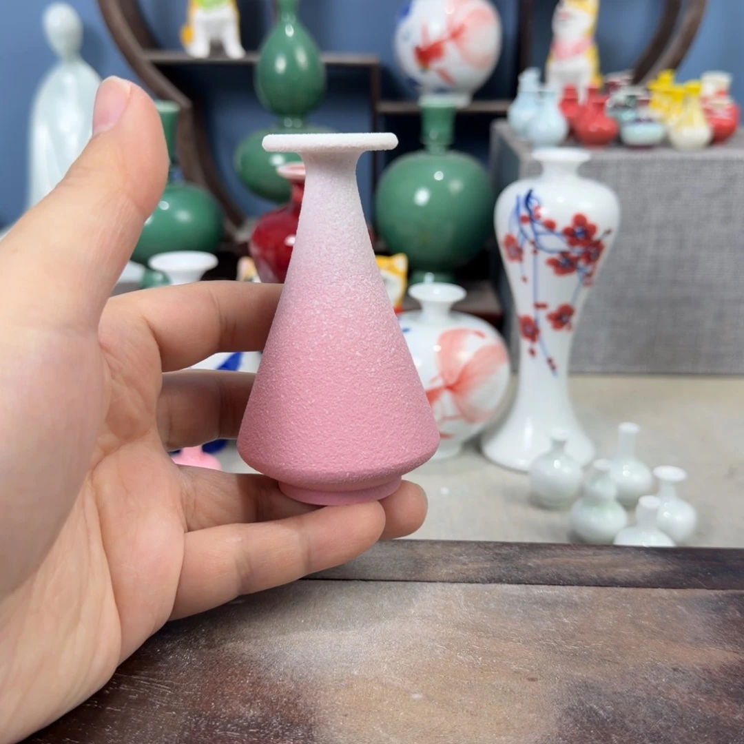 陶瓷手工小花器摆件