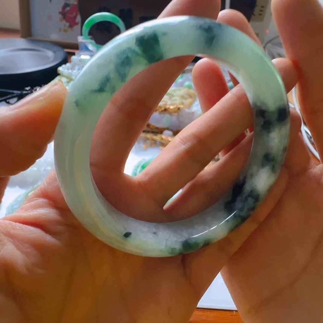 翡翠未镶嵌手镯翡翠1200