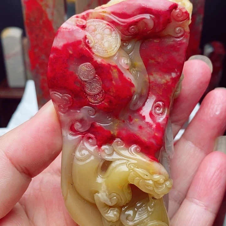 昌化鸡血石昌化鸡血石