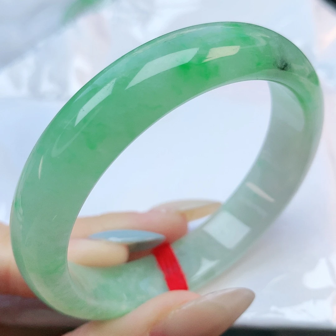 未镶嵌手镯翡翠53圈口882638