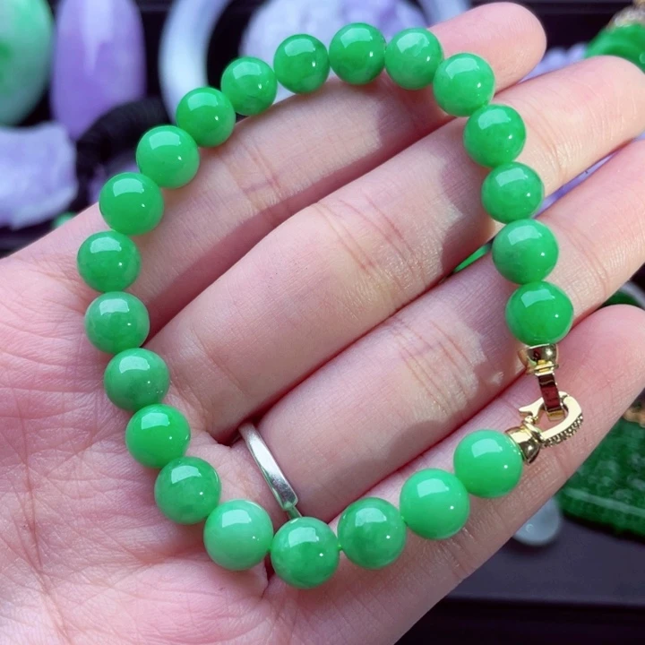 翡翠未镶嵌手串手串