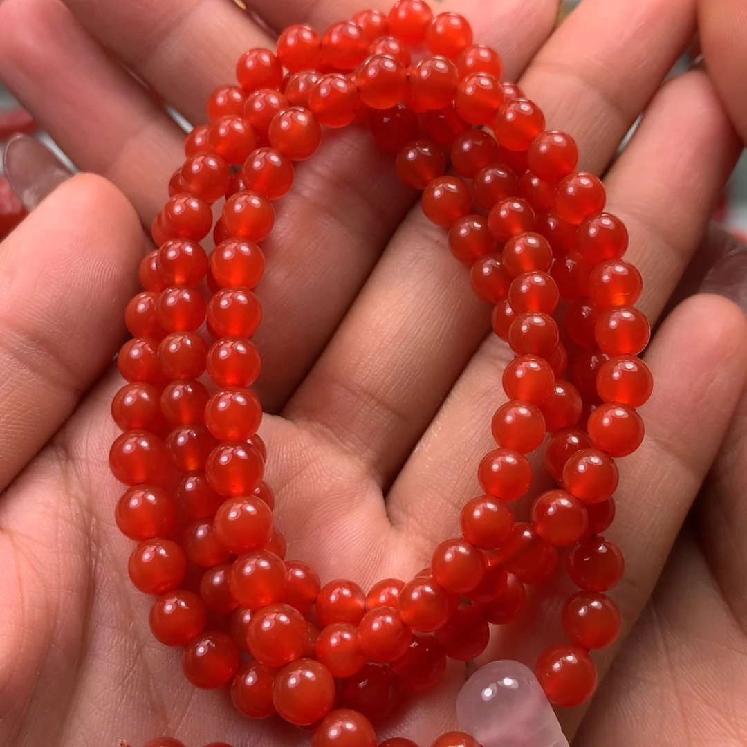 未镶嵌手串南红玛瑙
