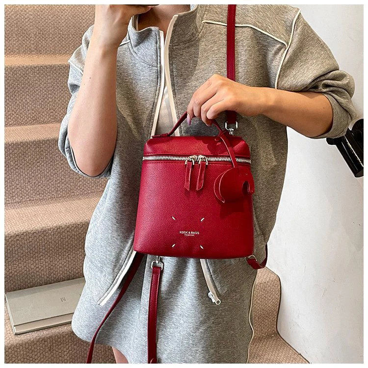 糖果色ins风手拎单肩斜挎双肩包时尚百搭0710