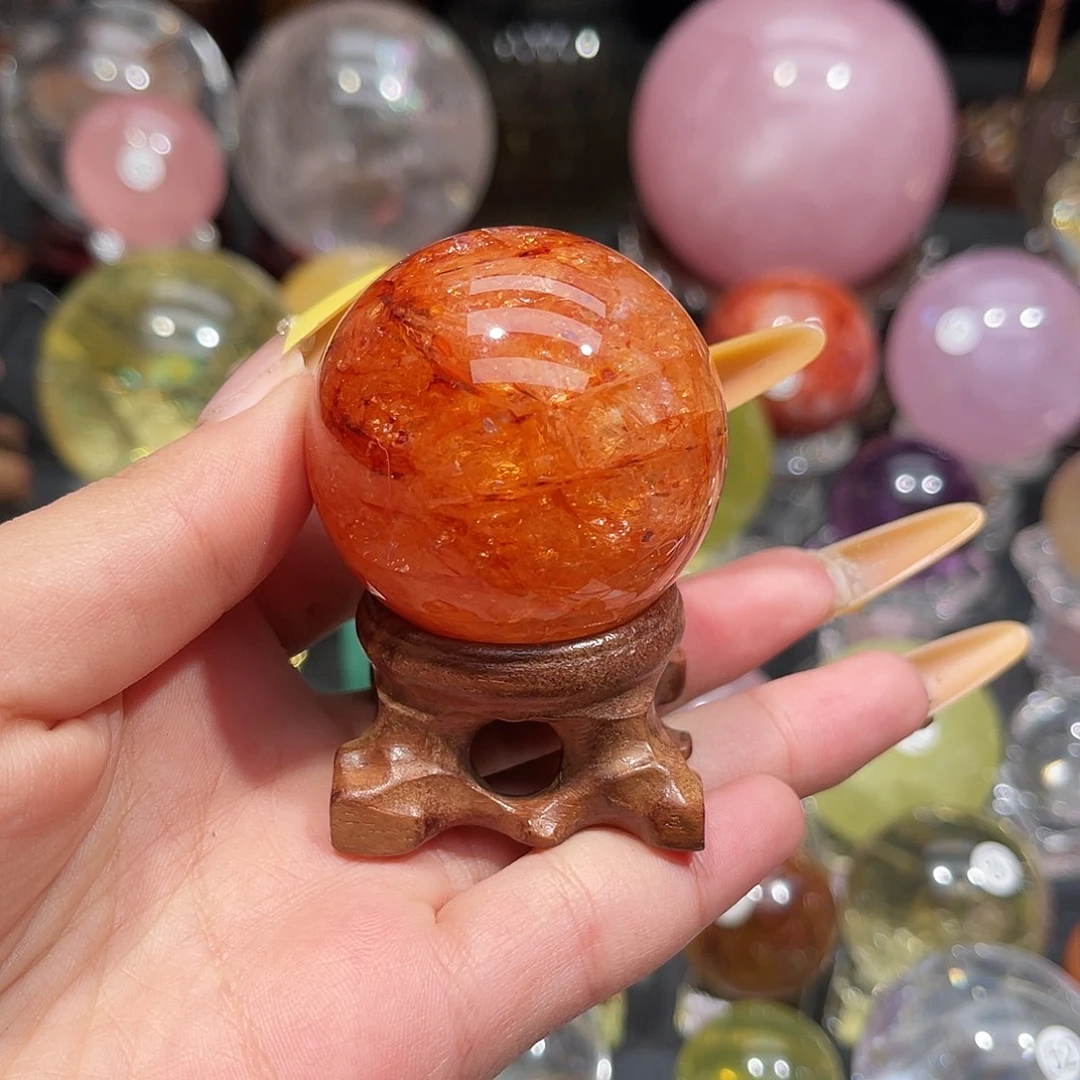 水晶未镶嵌珠宝半成品微瑕4.6