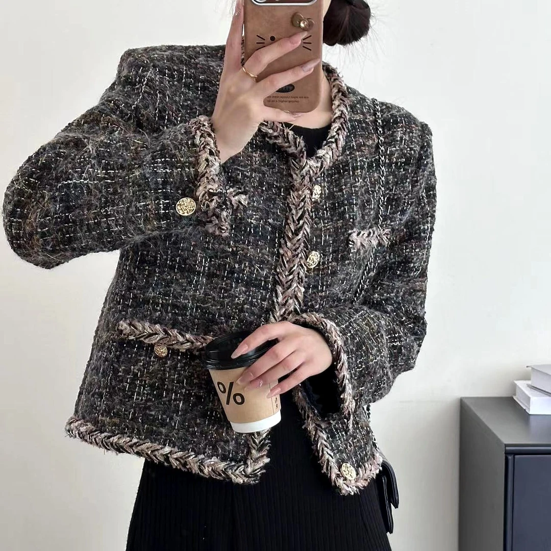 【1171-1180】小香风外套棉服外套