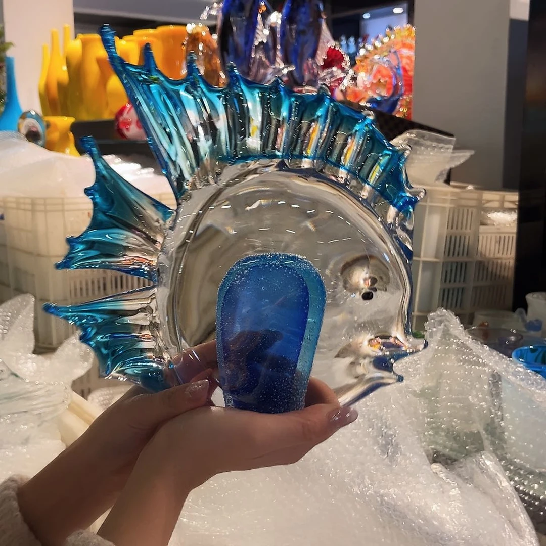 茶盏琉璃的颜色也很美