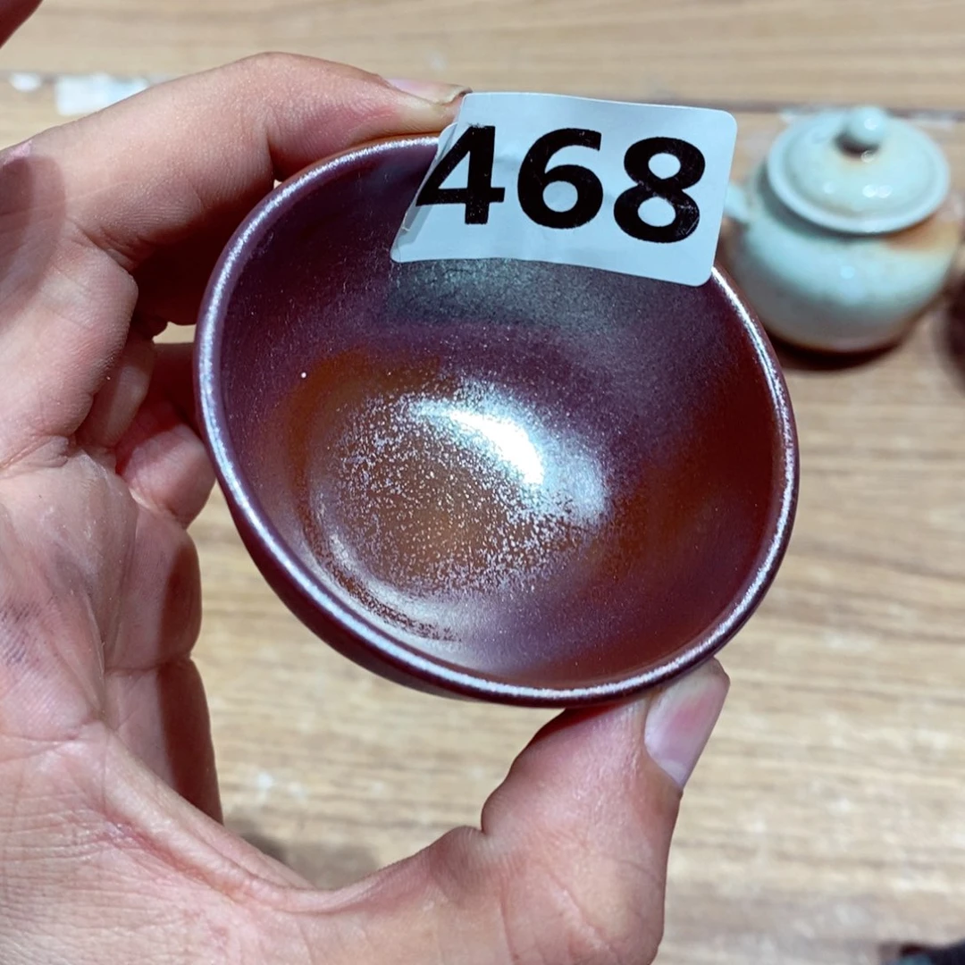 柴烧茶具陶瓷杯子