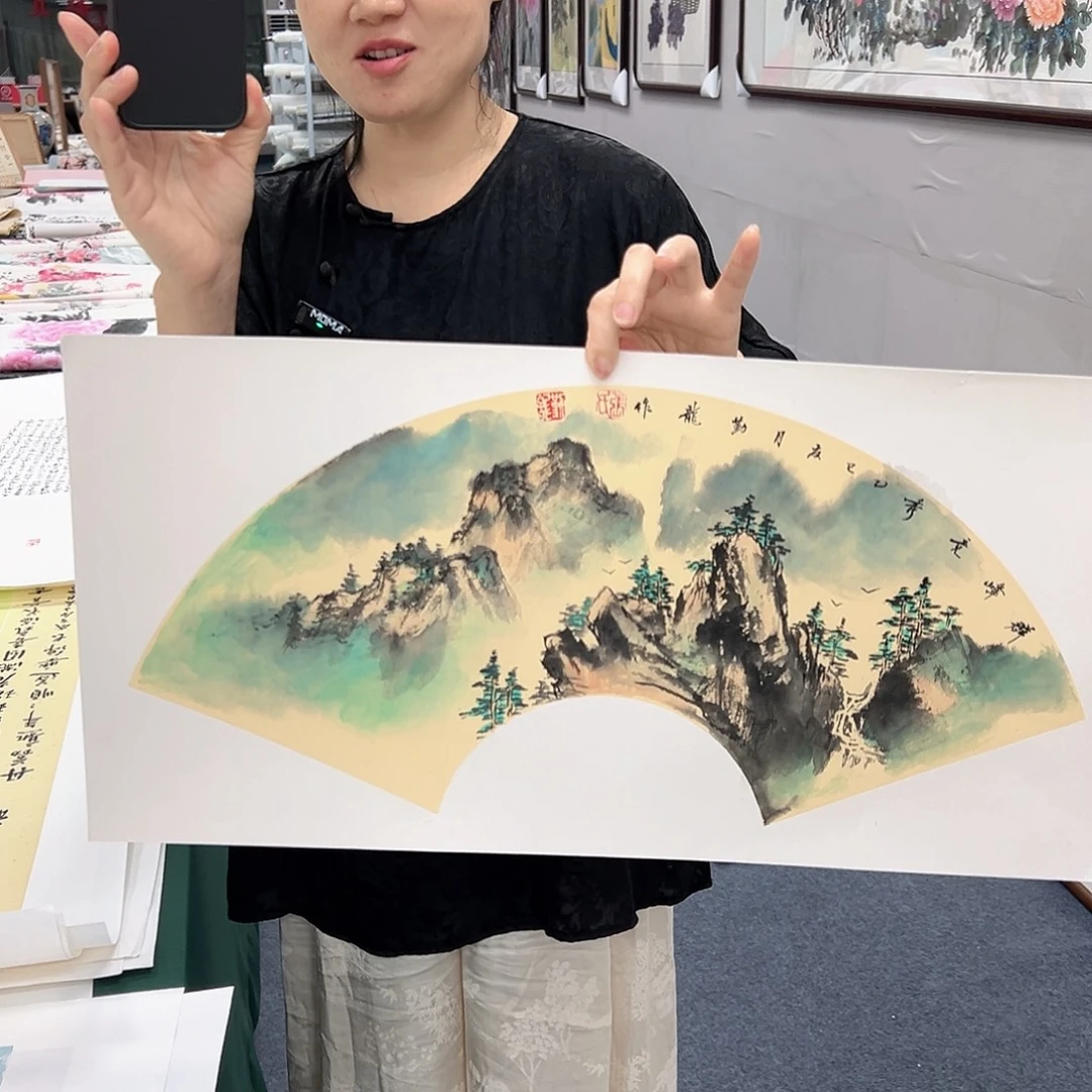 国画宣纸国画纯手绘作品