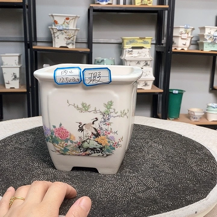 紫砂的花盆很漂亮5