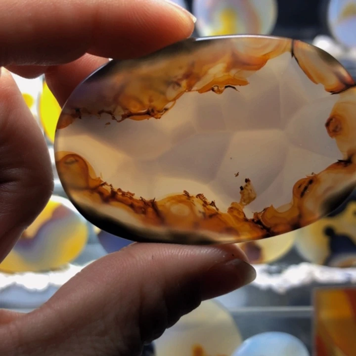 合金玛瑙/玉髓珠宝奇石16