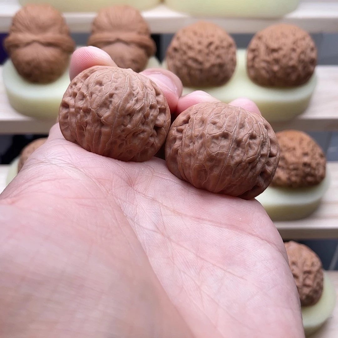 吊坠文玩核桃34全品铁锤