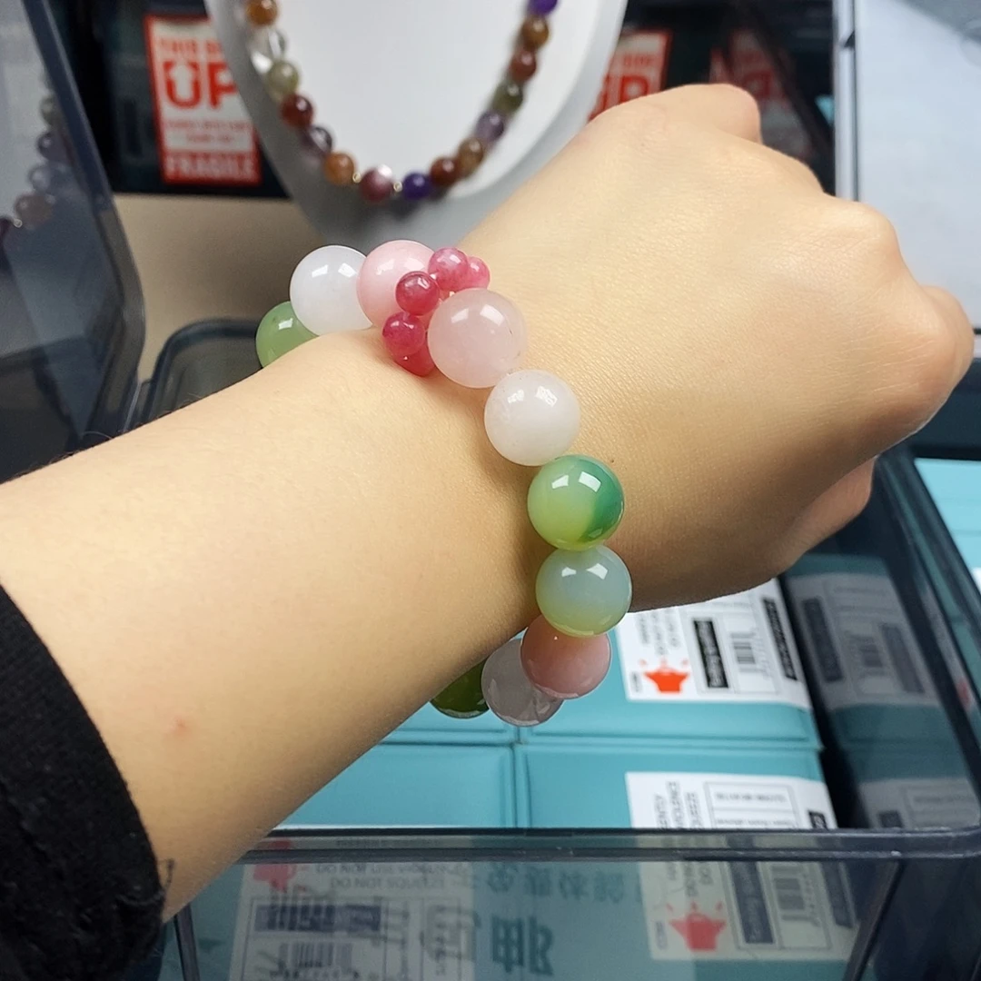 手链银S925镶嵌水晶