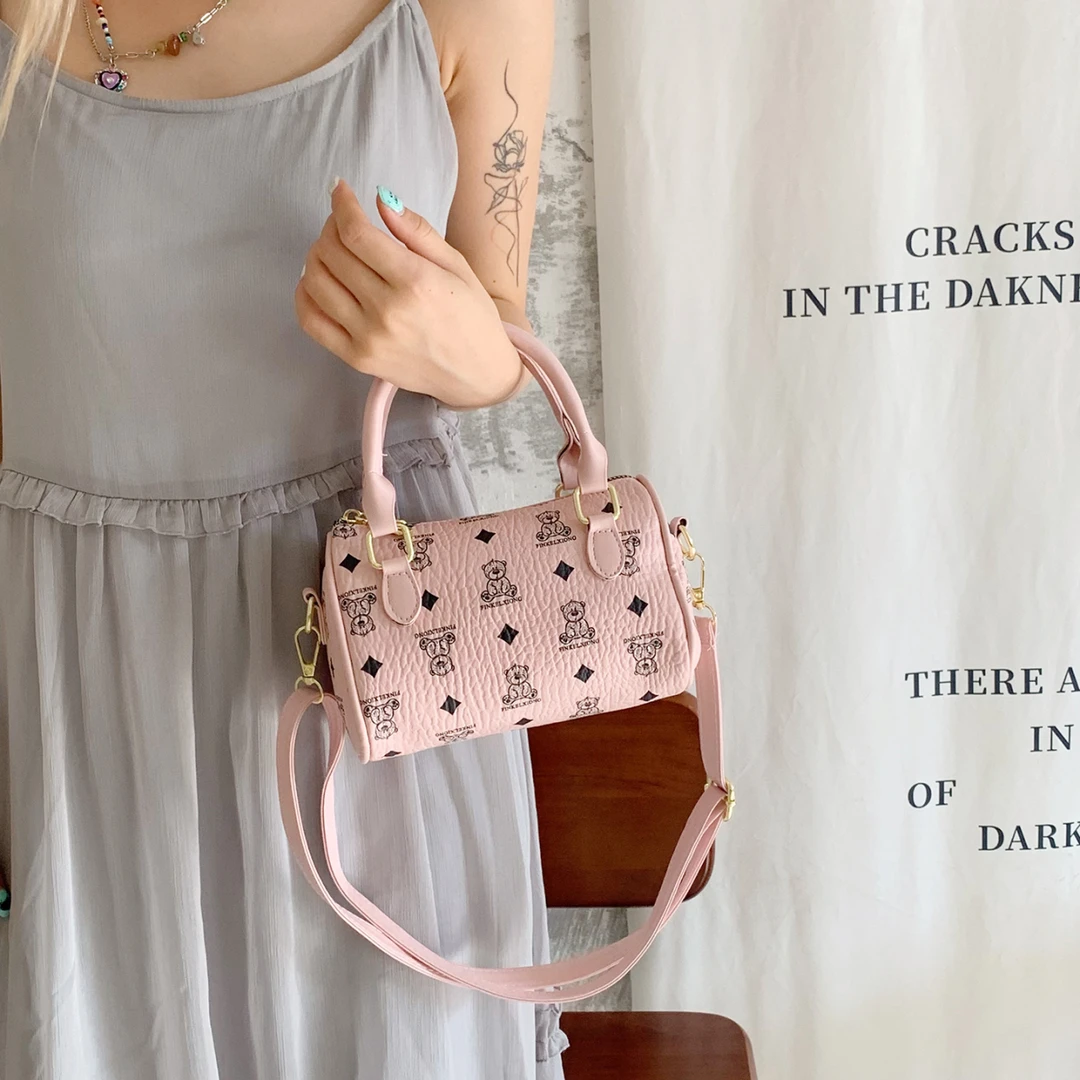 枕头包小包包女2025新款mini波士顿斜挎包百搭小众质感手提单肩包