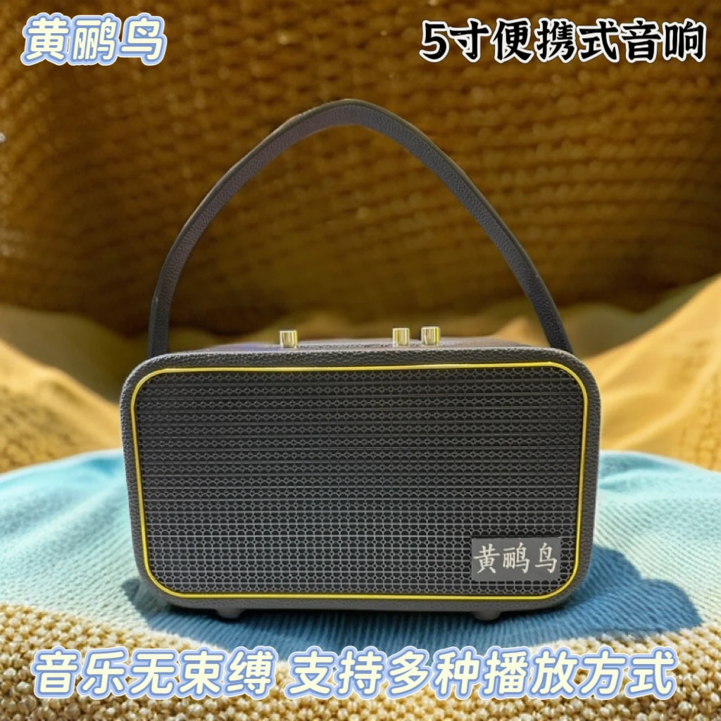 无线蓝牙音箱大功率K歌话筒手提便捷式户外广场舞音响