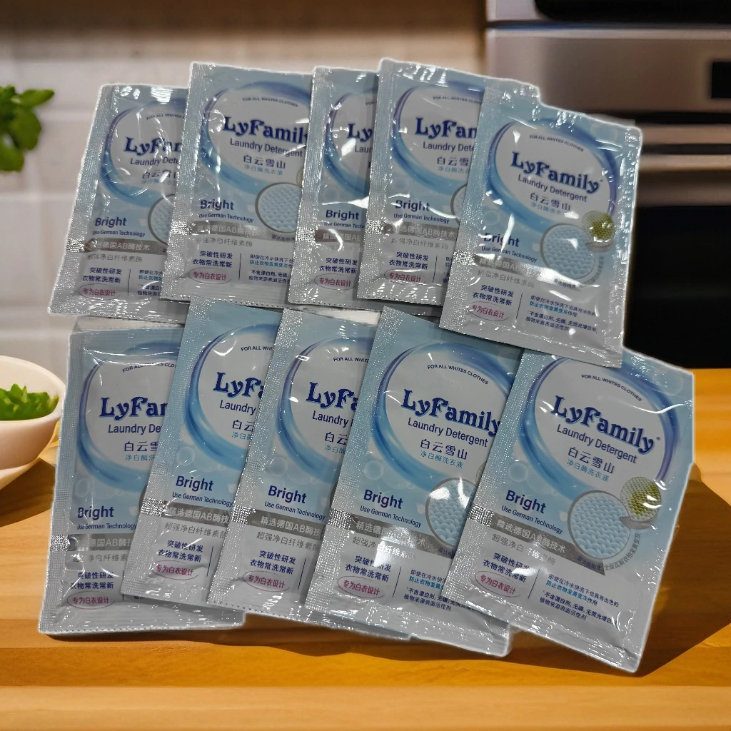 白云雪山净白酶洗衣液20g白衣