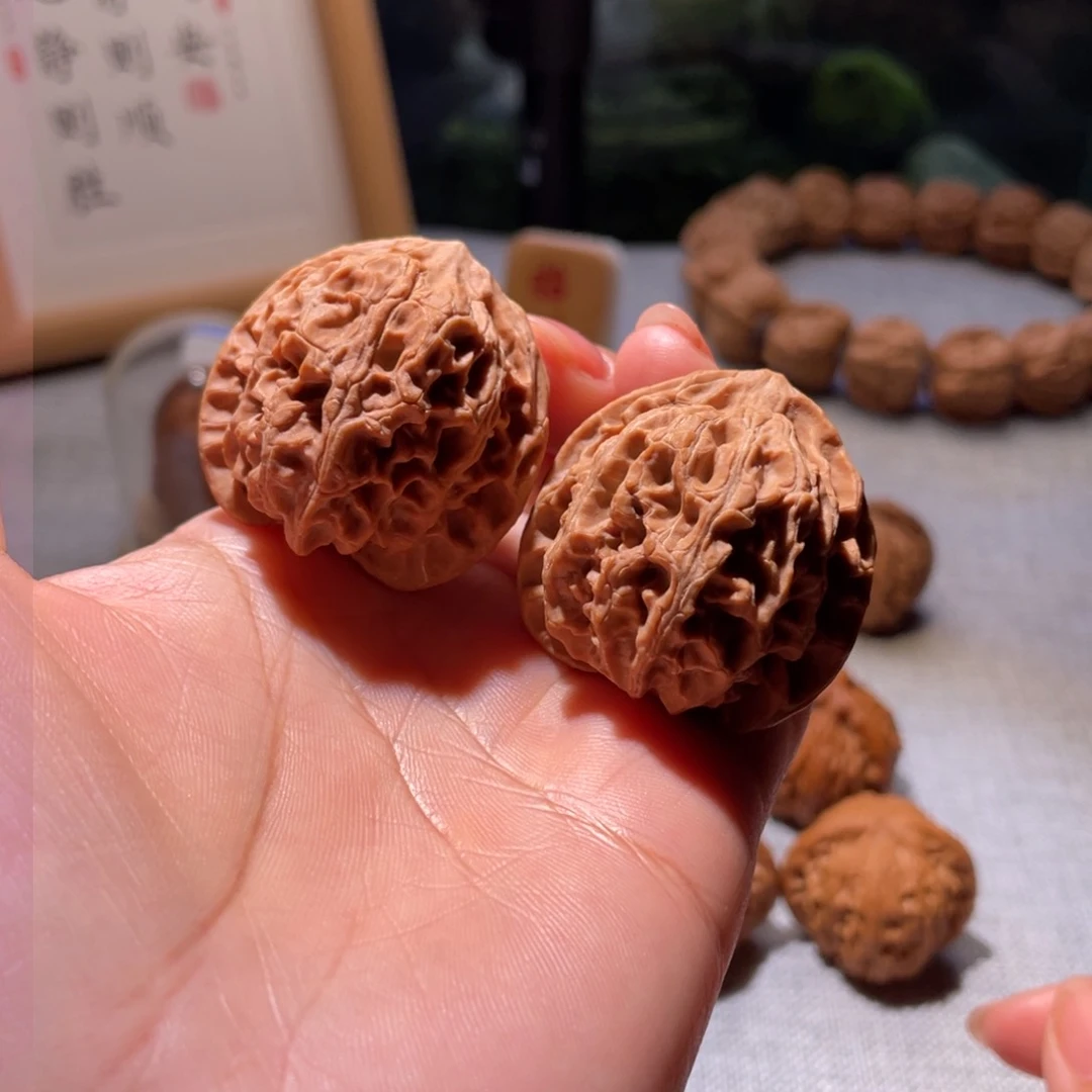 桃核把件37全品原装苹果园