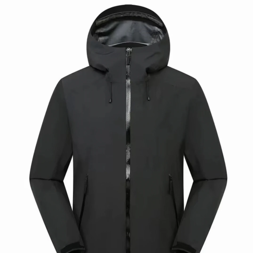 3秋季户外连帽防风防水耐磨轻便硬壳冲锋衣男女同款