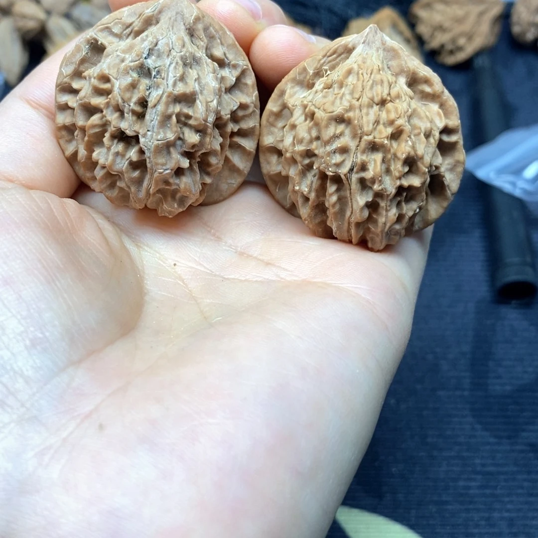 文玩核桃把件秦岭宫灯37