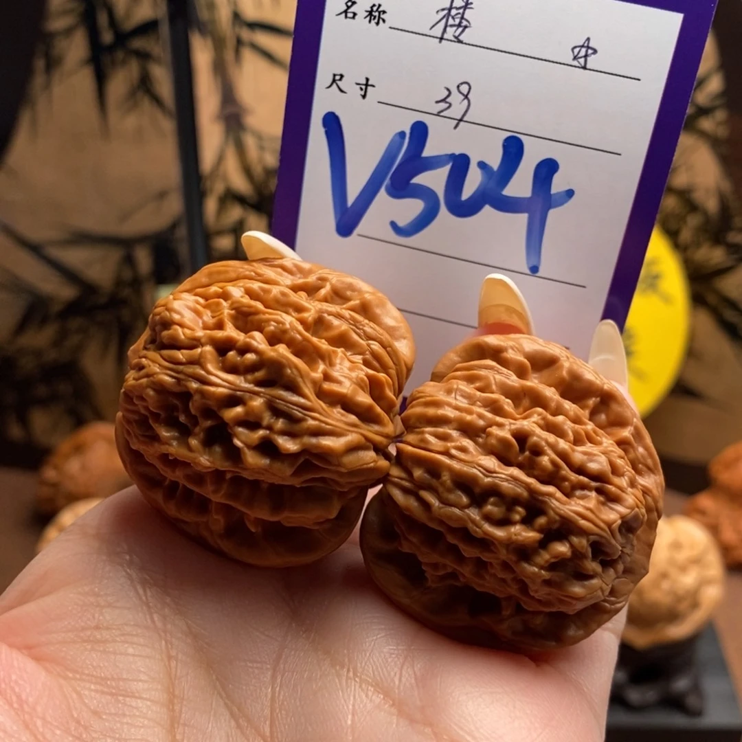 文玩核桃把件楼子39