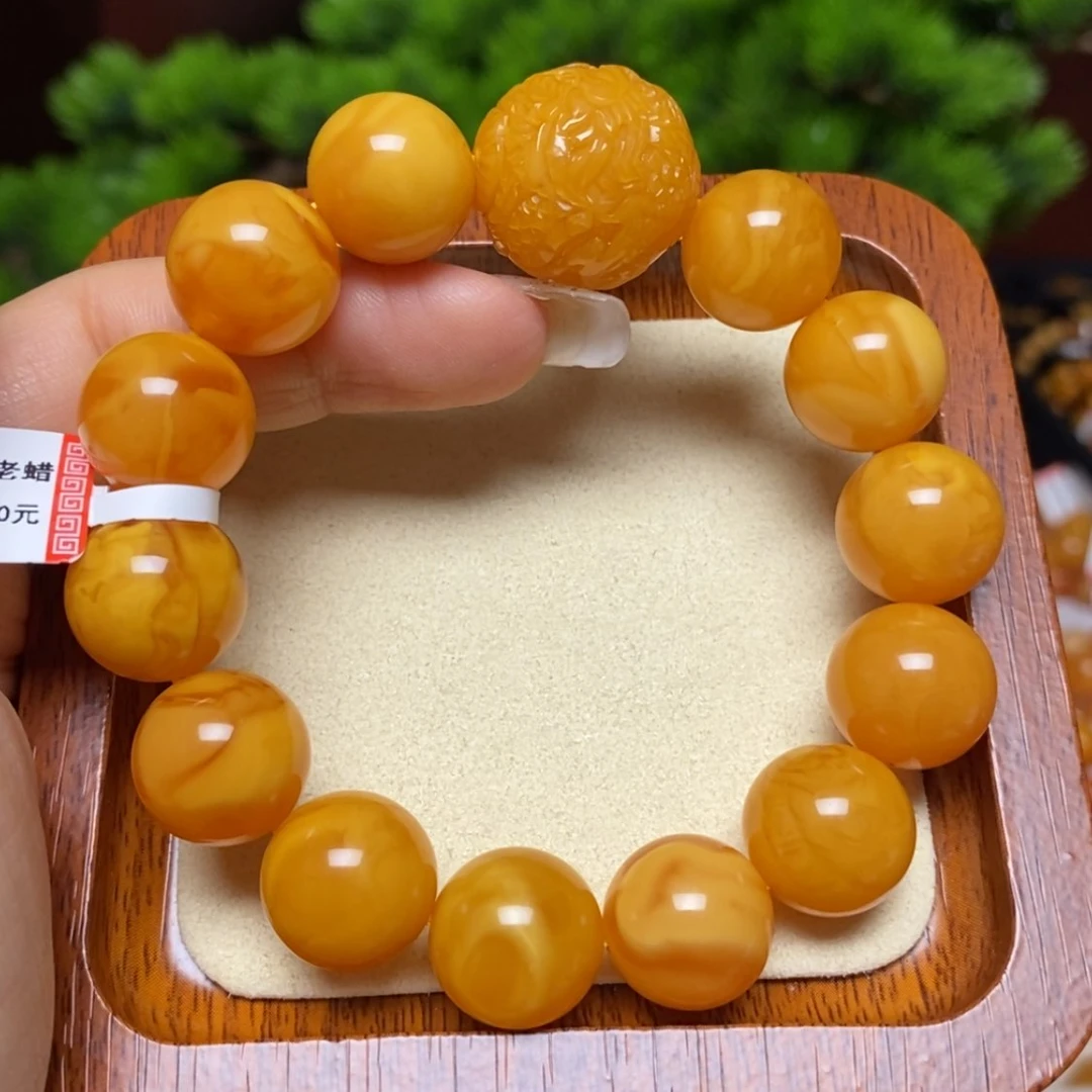 【闪购商品】手链蜜蜡未镶嵌手串
