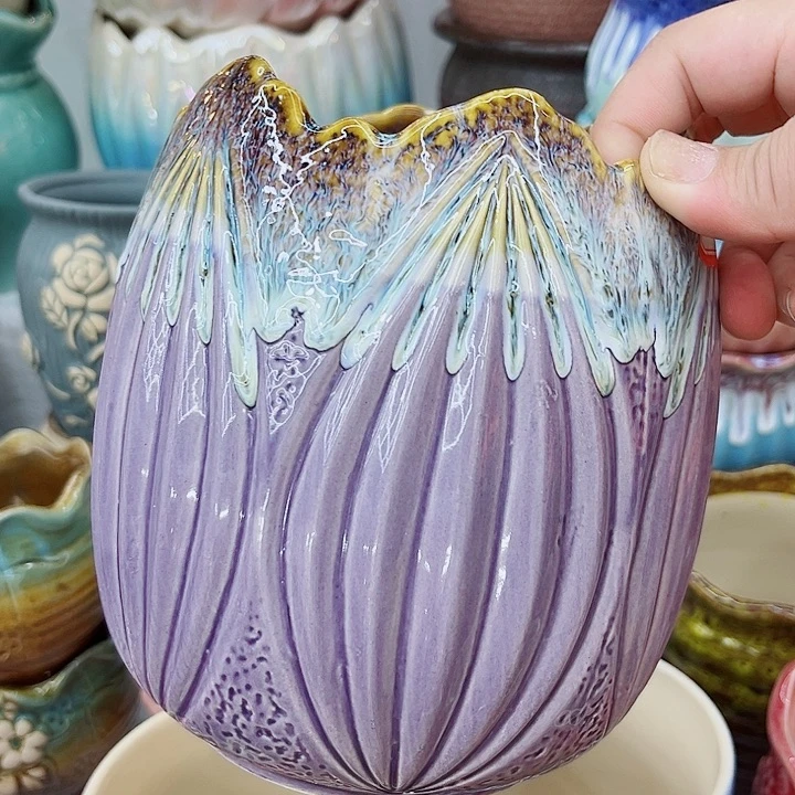 福利品！9.99包邮陶瓷花盆