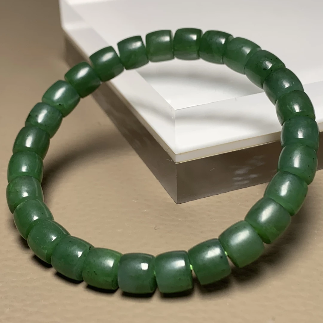 F472海川拍卖和田玉手串