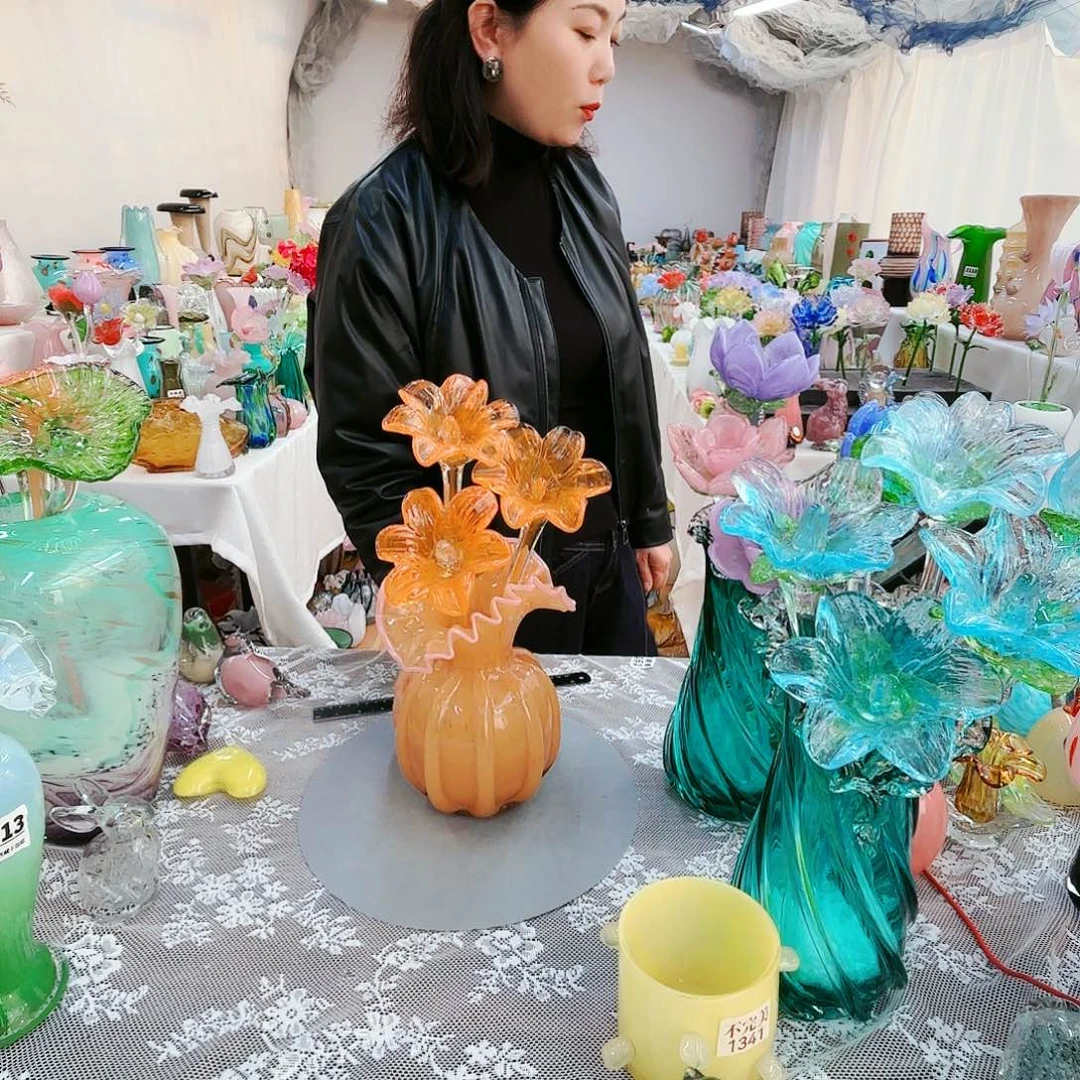 福利不退不换琉璃花瓶艺术品