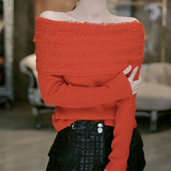 11-10【温柔着迷】重工时尚气质百搭设计师上衣