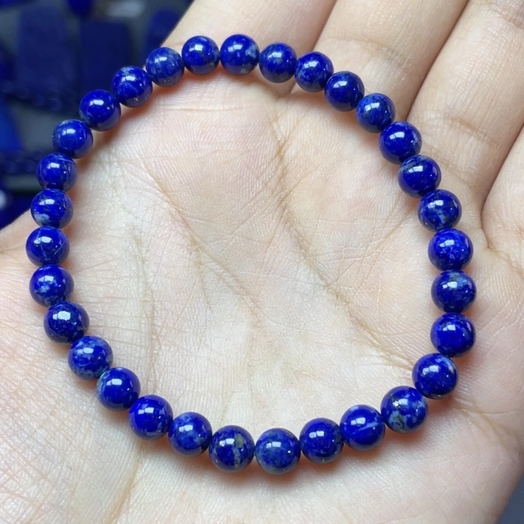 青金石未镶嵌5mm手串