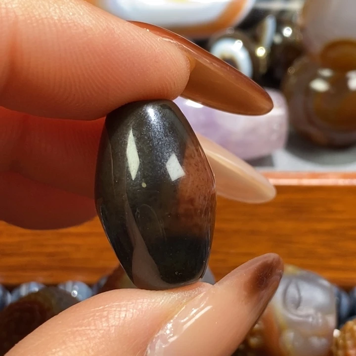 玛瑙/玉髓合金颈饰