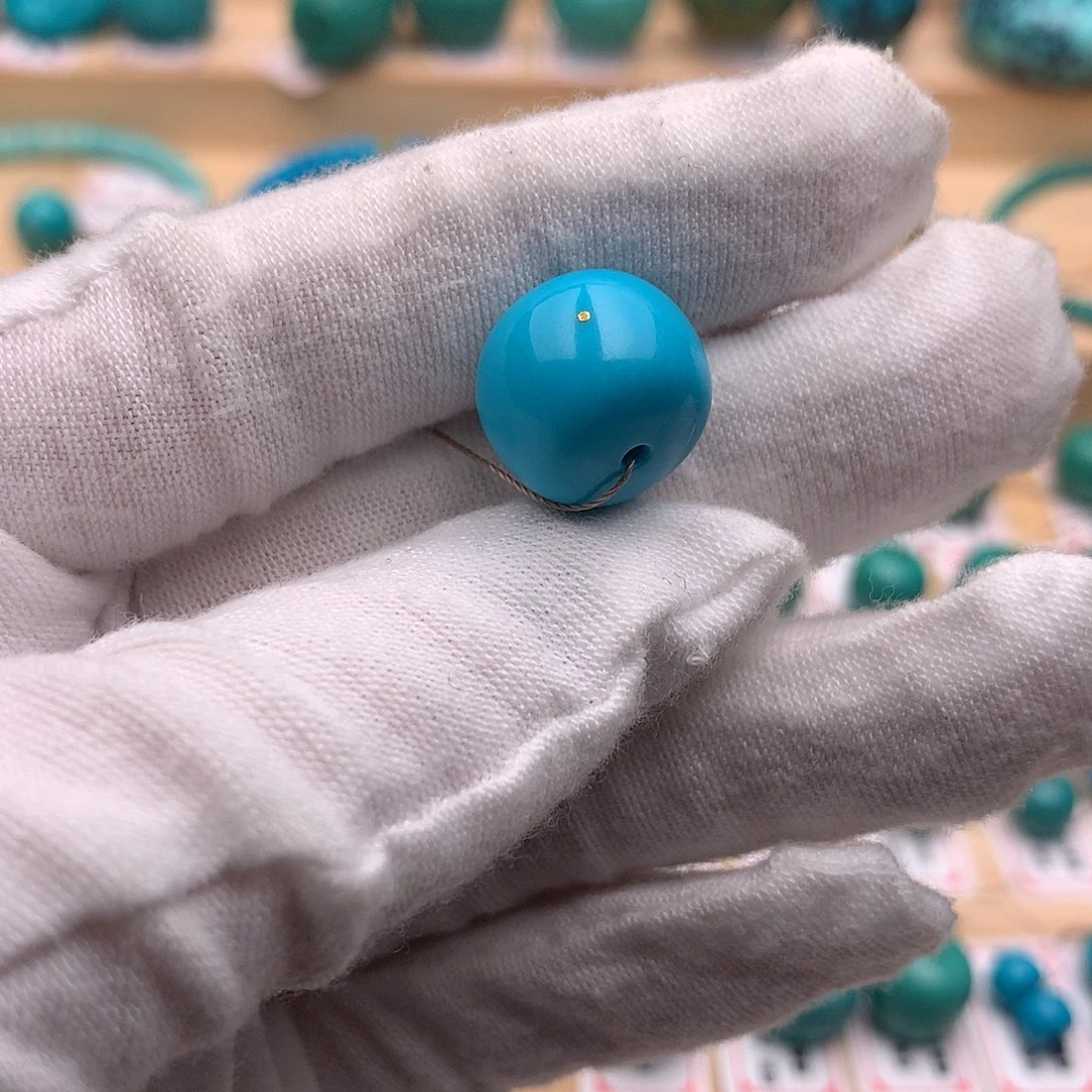 未镶嵌绿松石耳饰