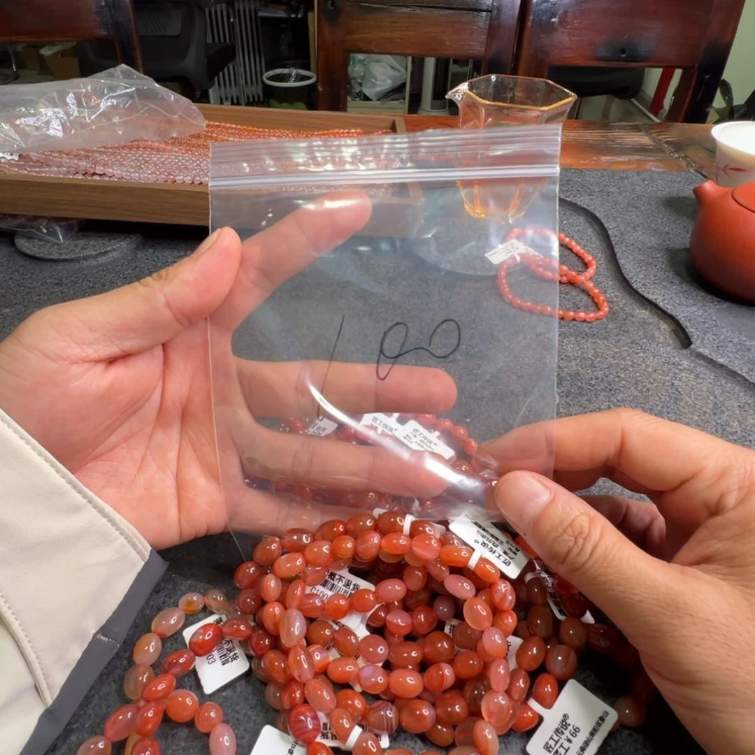 南红玛瑙未镶嵌塔链100多样性发其一条