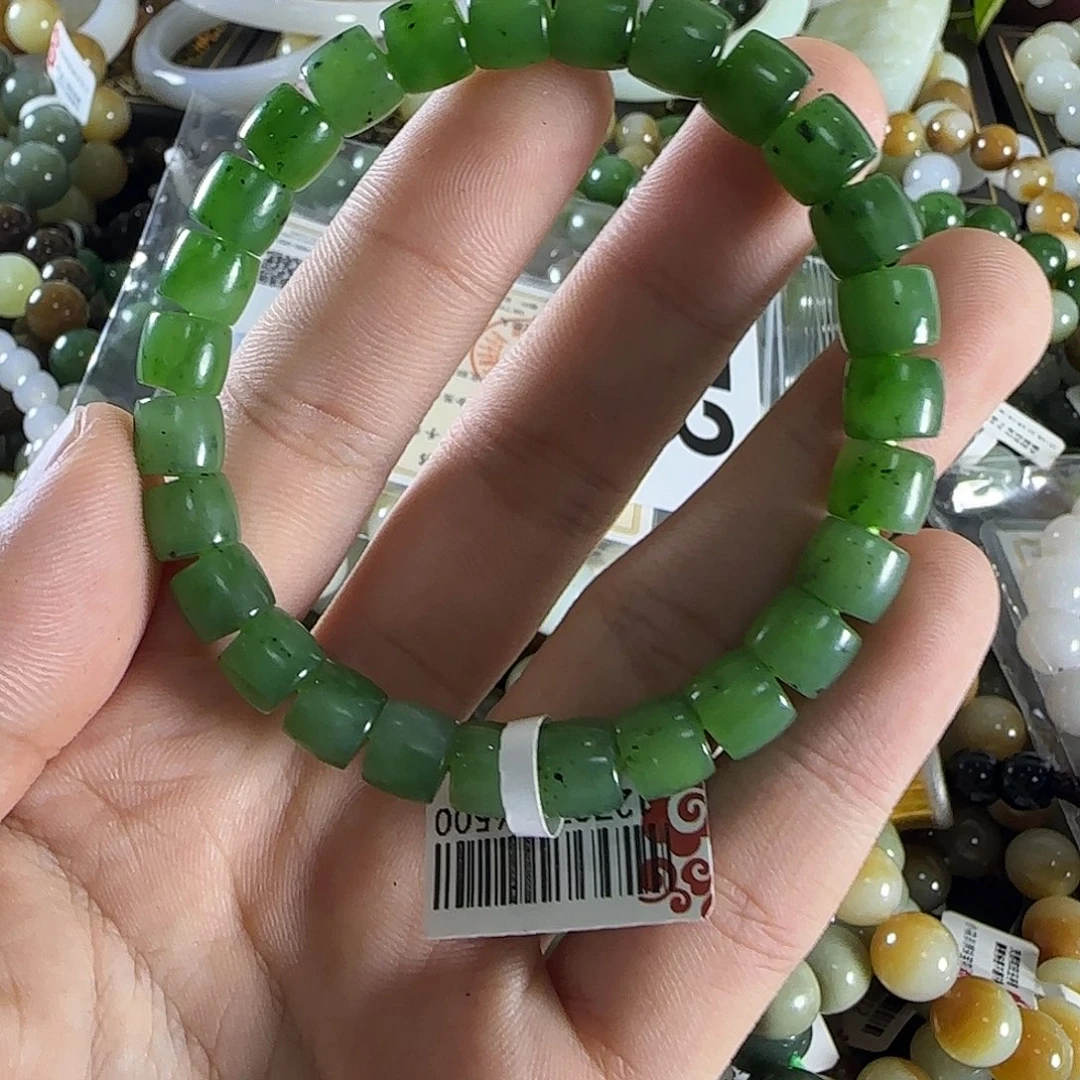 和田玉手链未镶嵌73