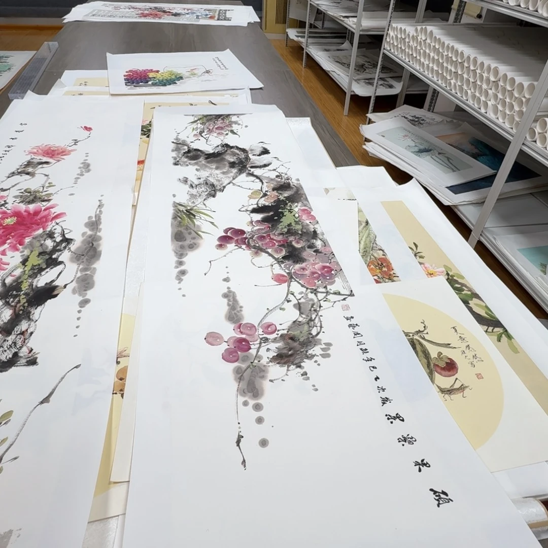 国画国画山水花鸟