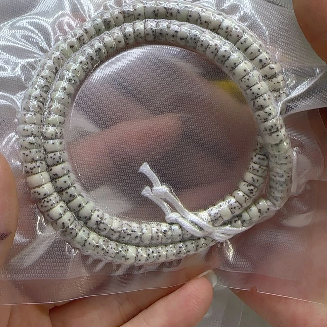 星月菩提手串11哈哈石玉星月菩提6片片108